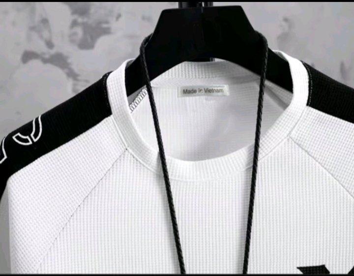 Bộ YBO Cộc Tay (1)Mùa Hè Nam Nữ Royal Chất Xốp Mềm Co Giãn nhẹ  Bộ quần áo tay ngắn thời trang Menswear Polo Có Cổ Ngắn Tay set  nam Shirt Shirt 4