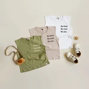 Playdate Kaos Kutung Singlet Anak Cowok Cewe RAW Katun Premium