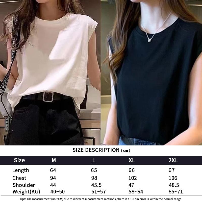 Product Introduction of Muuv-It Loose Round Neck Women Vest Strap Wide Sleeve Top Outdoor Wear Inner Match Spring Summer 26