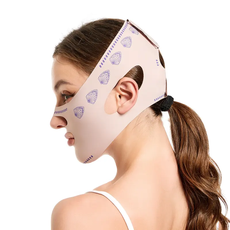 Đai Nâng Cơ Mặt Cao Cấp Bằng Vải Mềm Mịn Thoáng Khí, Dụng Cụ Định Hình Mặt Vline Skincare 3