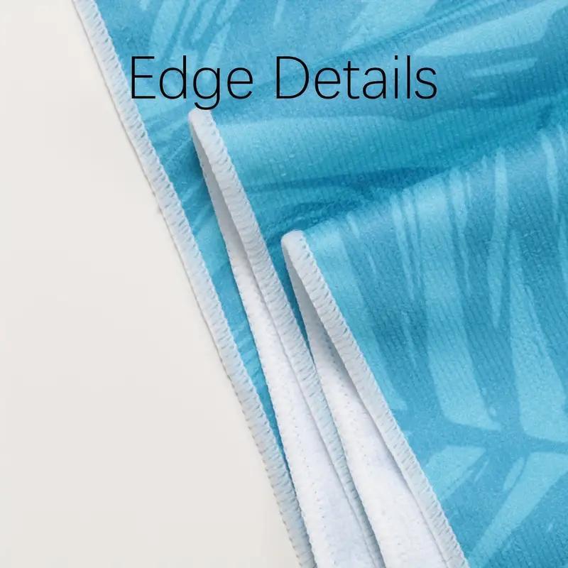 Product Introduction of Moon & Stars Pattern Beach Towel, Soft Absorbent Towel for Beach Swimming, Outdoor Travel, Summer Entertainment, Travel Beach Vacation Towel 7