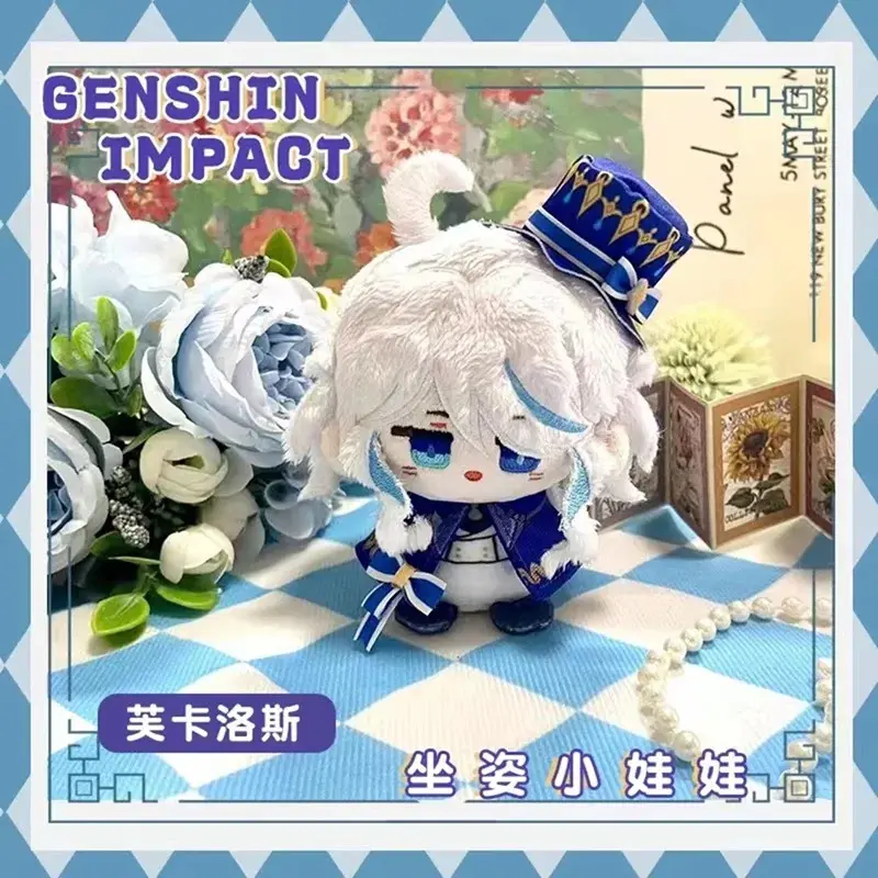 Boneka Mewah, Kesan Genshin, Furina Lyney Wriothesley Lynette, Cosplay Anime Comel, Boneka Boneka, Sesuai untuk Kanak-kanak, Hadiah Toys