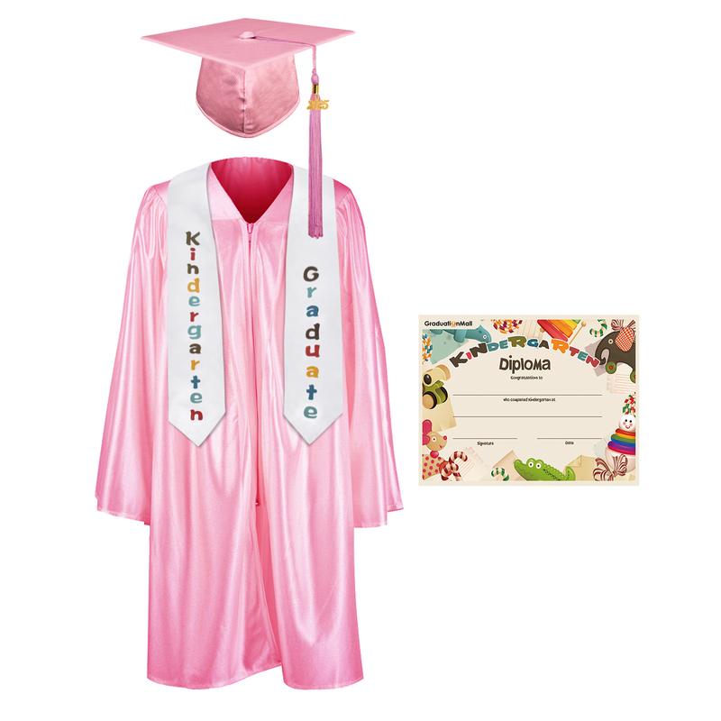 GraduationMall 2025 Preschool Graduation Cap & Gown Set - Includes ...