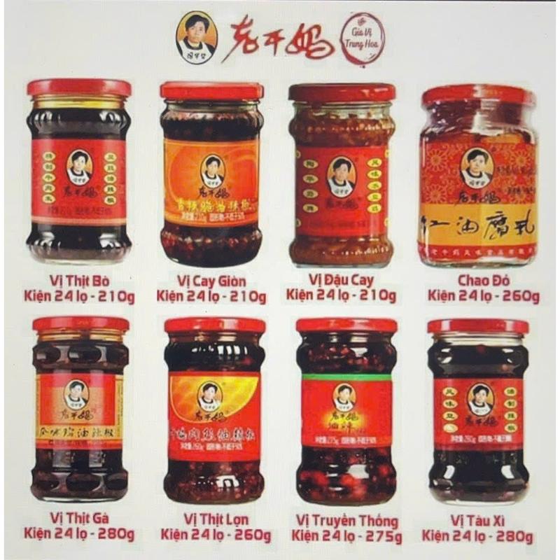  Ớt Chưng Dầu Laogama Đủ Vị Chuẩn Nội Địa Gia Vị Trung Hoa - Ăn Vặt 492 