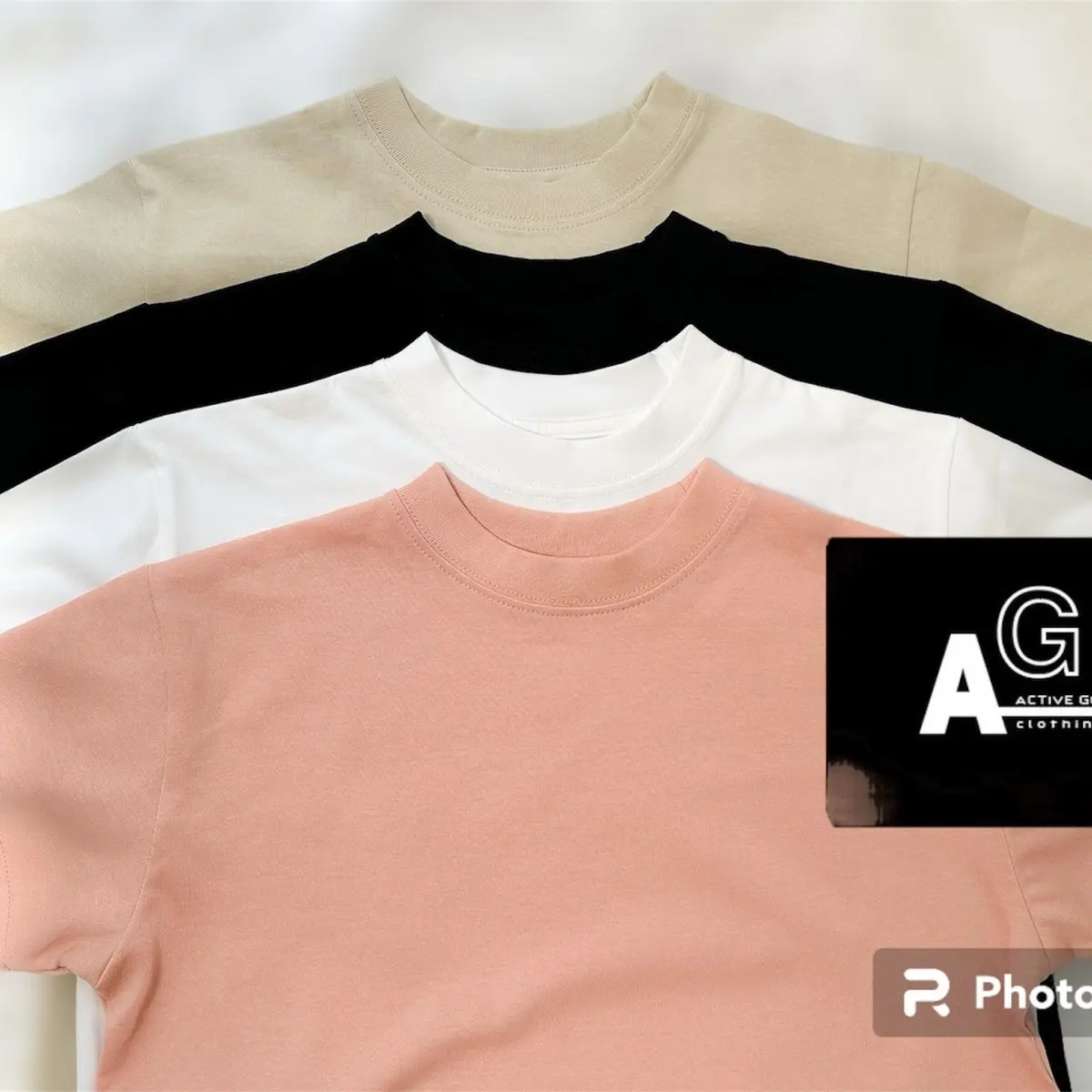 ÁO thun rộng coton 100% trơn oversize unisex đơn giản phù hợp tất cả loại đồ Cổ tròn Cổ tròn Trơn Cotton Màu trắng Màu đen