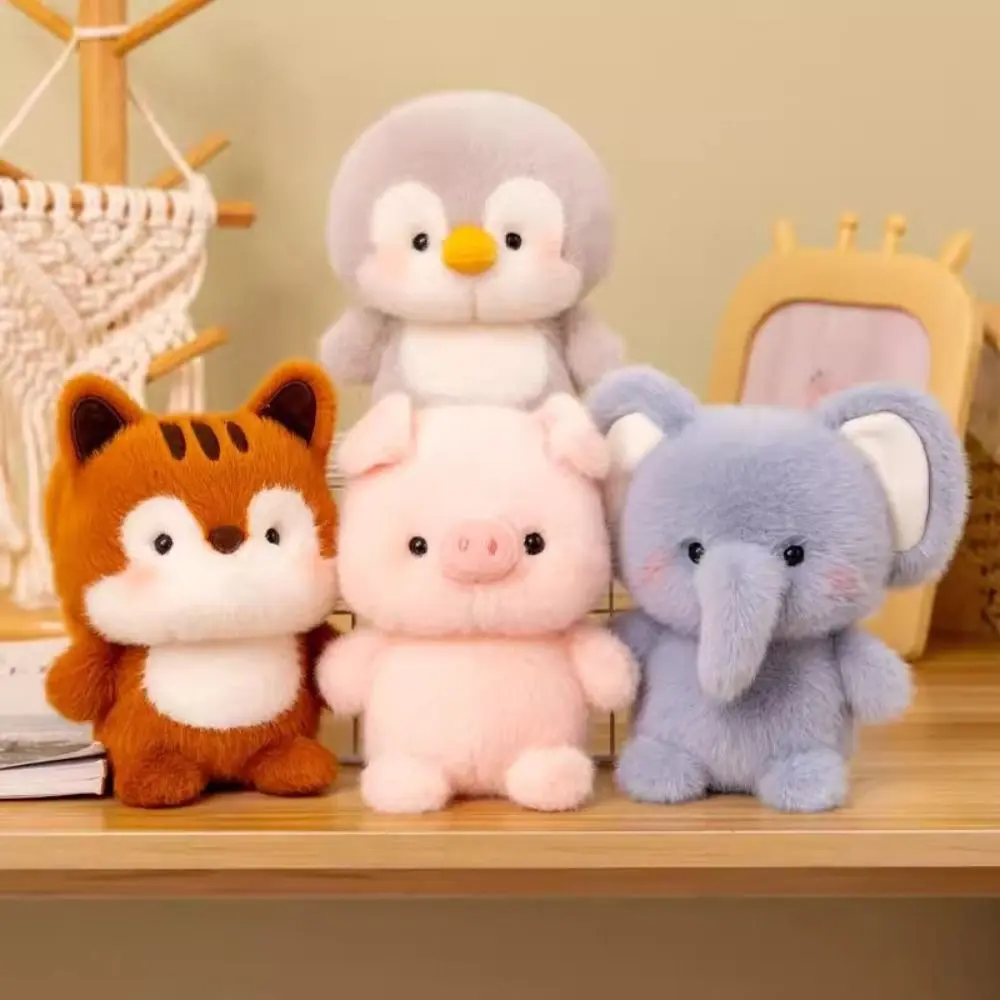 Fashion 16cm Plush Companion Doll Elephant Bear Stuffed Animal Pillow Plush Super Soft Animal Plush Toy Sleeping Gift