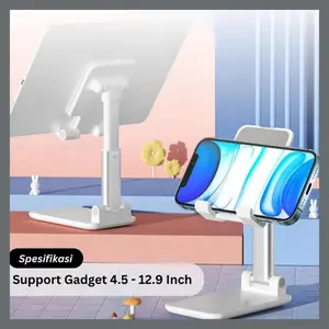 [COD] ​​Dudukan HP Lipat Universal Rotasi 90 Derajat dengan Sistem Lipat Portable dan Desain Kuat untuk Smartphone Tablet dan Perangkat Lainnya​​ Handphone holder stylo 160