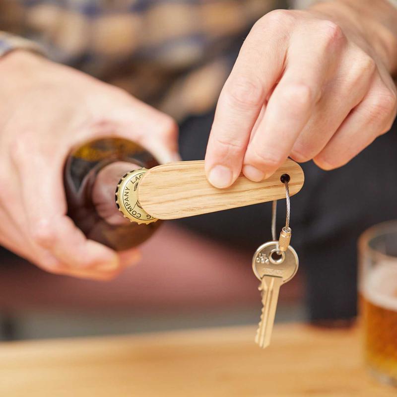Bottle Opener Keyring Engraved Birthday 7