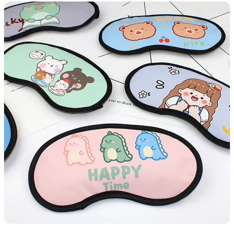 Miếng bịt mắt dễ thương nhân vật chibi (Không có gel nước) 4