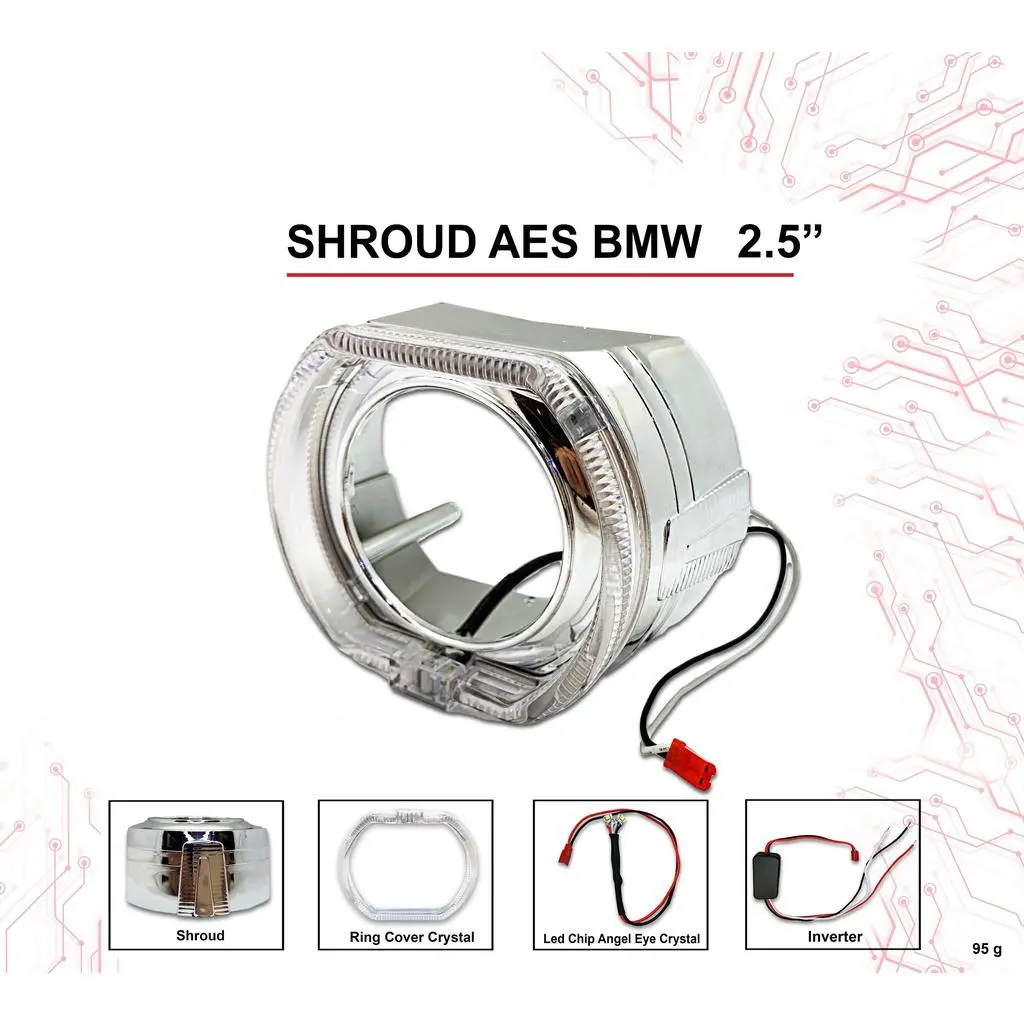 Shroud BMW 2.5 ini angel aur crystal premium