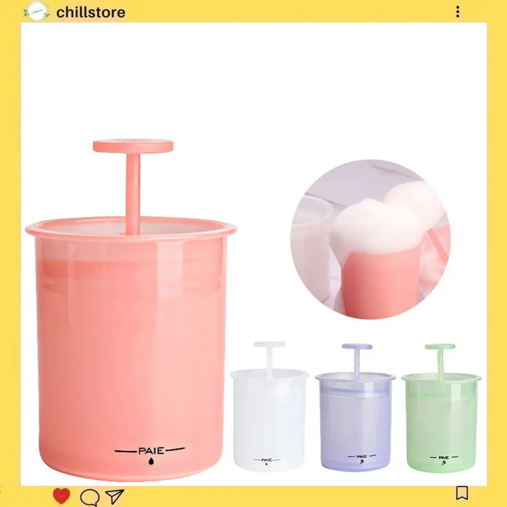 Cốc Tạo Bọt Sữa Rửa Mặt Tại Nhà, Hộp Tạo Bọt Xà Phòng Tiện Dụng