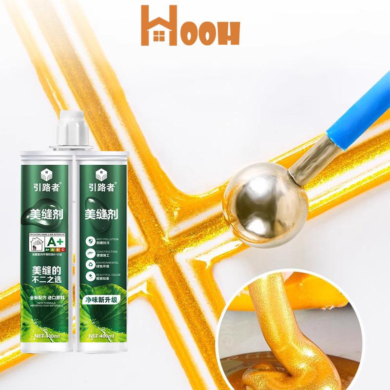 Keo chà ron 2 thành phần, keo chít mạch gạch chống thấm,nấm mốc,bám bẩn 400ml epoxy 1