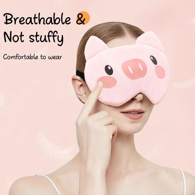 Product Introduction of moiistty Lunch Break Cute Eye Mask Cartoon Breathable Sleeping Eye Patch Blackout Eye Care Tools Eyepatch 10