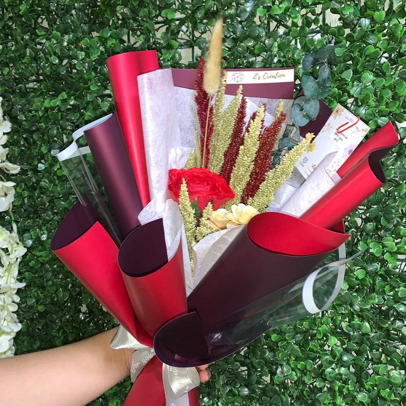 KAYE REAL DRIED BOUQUET - customized bouquet-  Flower Bouquet / Customized / gift ideas 1