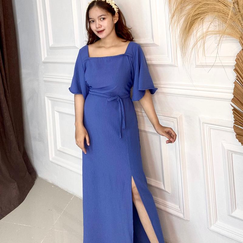 Long Dress Cringkle Kayara 0