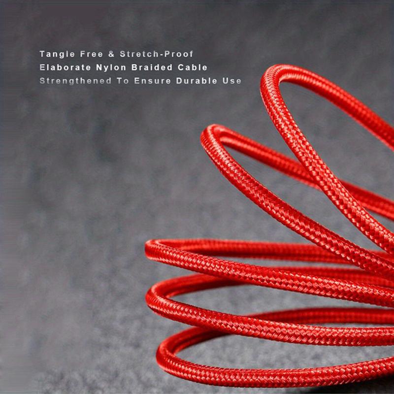 Product Introduction of Double Elbow 90 Degrees 1pc/3pcs/5pcs Mobile Phone Cables Data Transmission Micro USB C Cable For Samsung/Xiaomi/OPPO/VIVO 4
