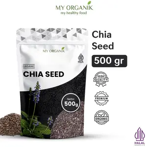 My Organik Chiaseed Organik 500gr Chia Seed Organik Biji Chia