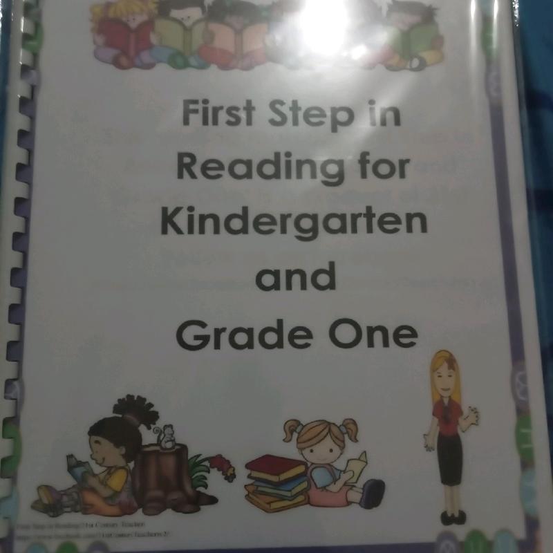 first step reading for kindergarten and grade one - TikTok Shop Philippines