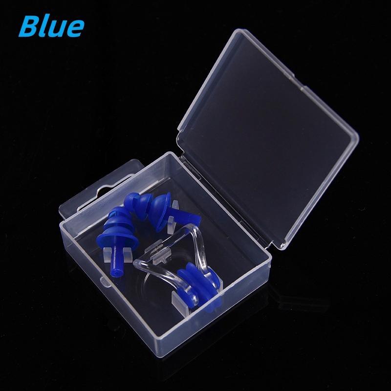 Professional Swimming Equipment Set, 3 Counts/set Portable Waterproof Swimming Earplugs & Nose Clip, Swimming Accessories for Men & Women 8