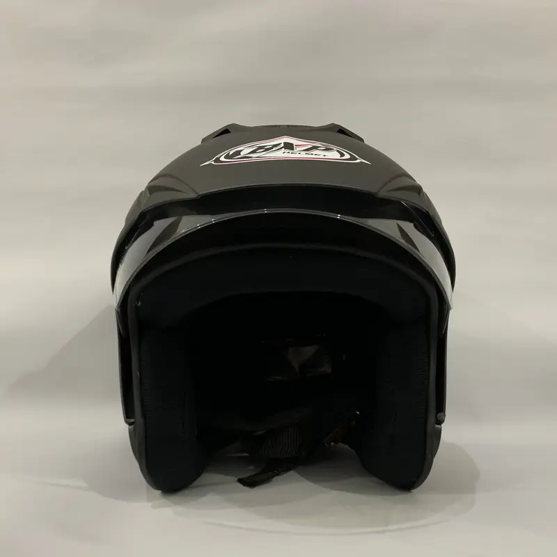 Helm GL Abu-Abu Doff Solid - Single Visor - 1 Kaca - Helem SNI - Helmet Dewasa 2