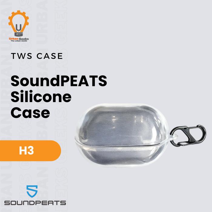 Gambar Earphone Case TPU Case Transparan Bening untuk SoundPeats H3 dari URBAN GEEKS Kota Administrasi Jakarta Timur Tokopedia