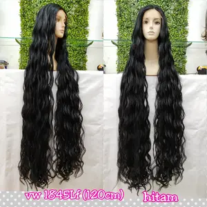 Wig Lace Front Rambut palsu Dewasa Panjang VW 1845 LF 120 CM
