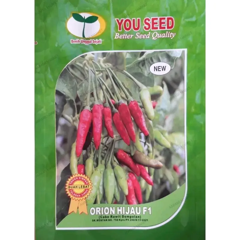 benih cabe rawit orion hijau f1 10gram