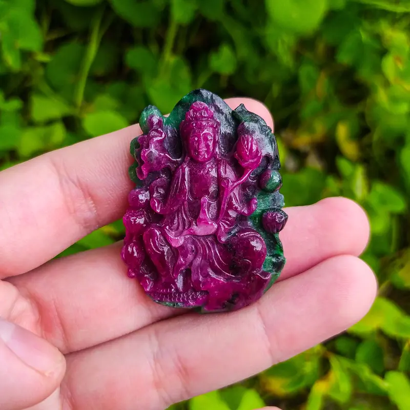 Mặt Dây Chuyền Đá Quý Ruby, Chế Tác Nhiều Kiểu Dáng 3