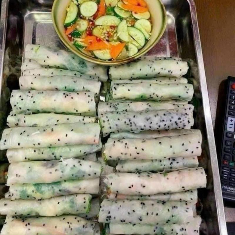 Bánh tráng mè đen chuẩn vị Miền Trung 6