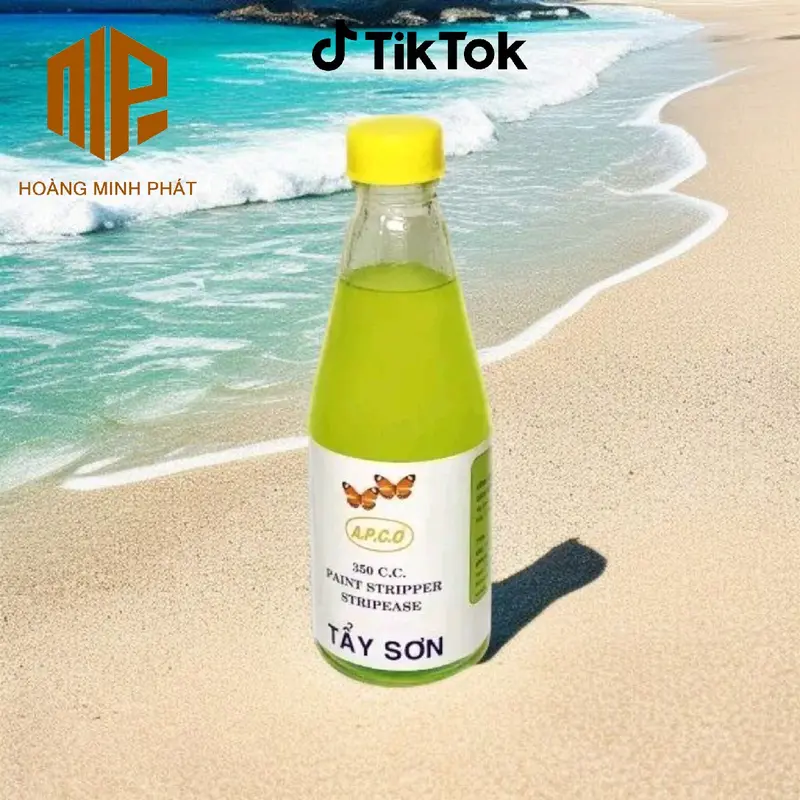 Chai Dung dịch tẩy sơn APCO 350CC chuyên dụng - Làm Sạch 0