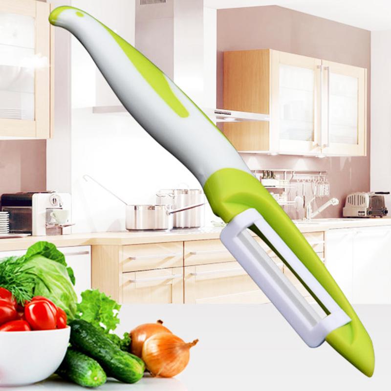 Nemodew Kitchen Peeling Tool Premium Ceramic Peeler with Ergonomic Handle Sharp Blade for Easy Fruit and Vegetable Peeling Kitchen Gadget 1