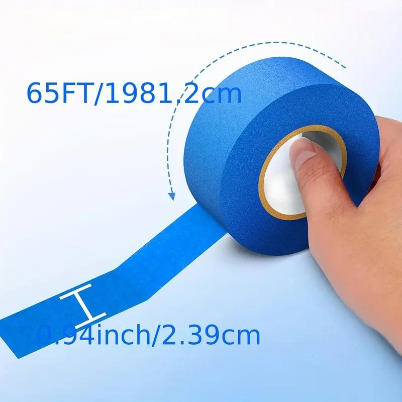 Painter's Tape, Multi-surface Painter's Tape, Easy To Tear Sticky Tape, No Residue Strong Adhesive Tape for Painting, Marking, Home and Office Projects, Apartment Accessories 1