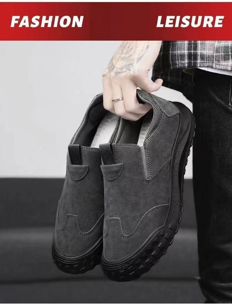Product Introduction of Kasut kerja tidak licin untuk lelaki, kasut kerja tahan haus untuk Chef, Baju rendah, ringan dan kalis air, musim bunga dan musim luruh Shoes Flat 7