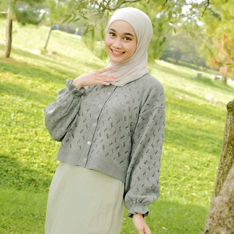 cardigan / Poppy cardigan rajut / baju outfit cewek / blazer wanita / cardigan rajut Atasan 5