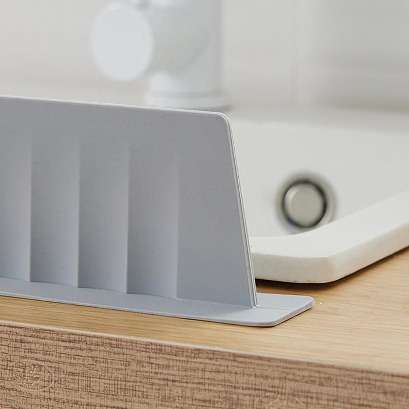 Sink Splash Guard Silicon Wash Dishes Anti-Splash Partition Anti Splash Partition Board Silicone
