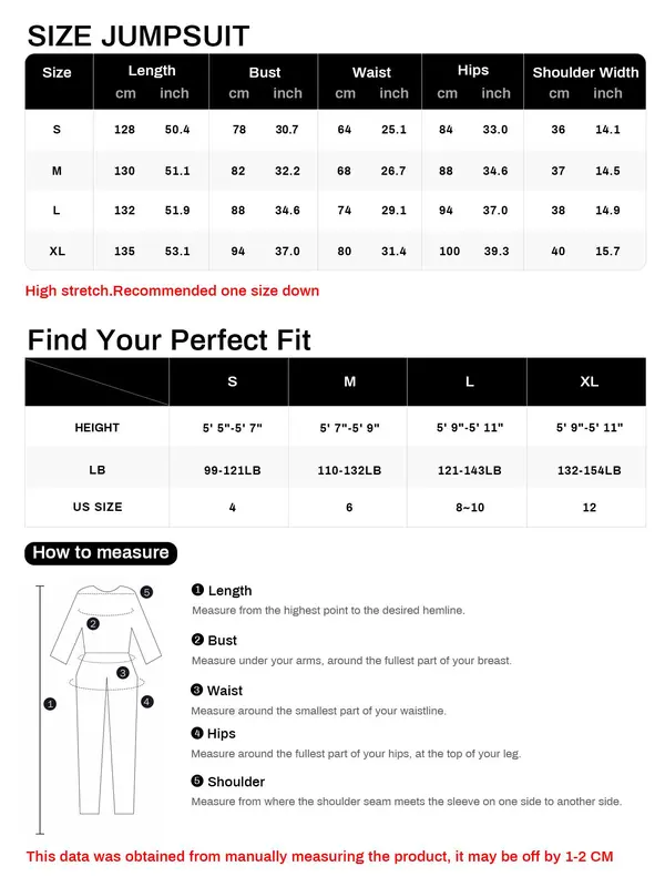 YOZY Waist-hugging Jumpsuit, Casual Minimalist Breathable Slim Long Sleeve Square Neck Bodycon Jumpsuit, 2024 Women's Daily Wear for Spring & Autumn 3