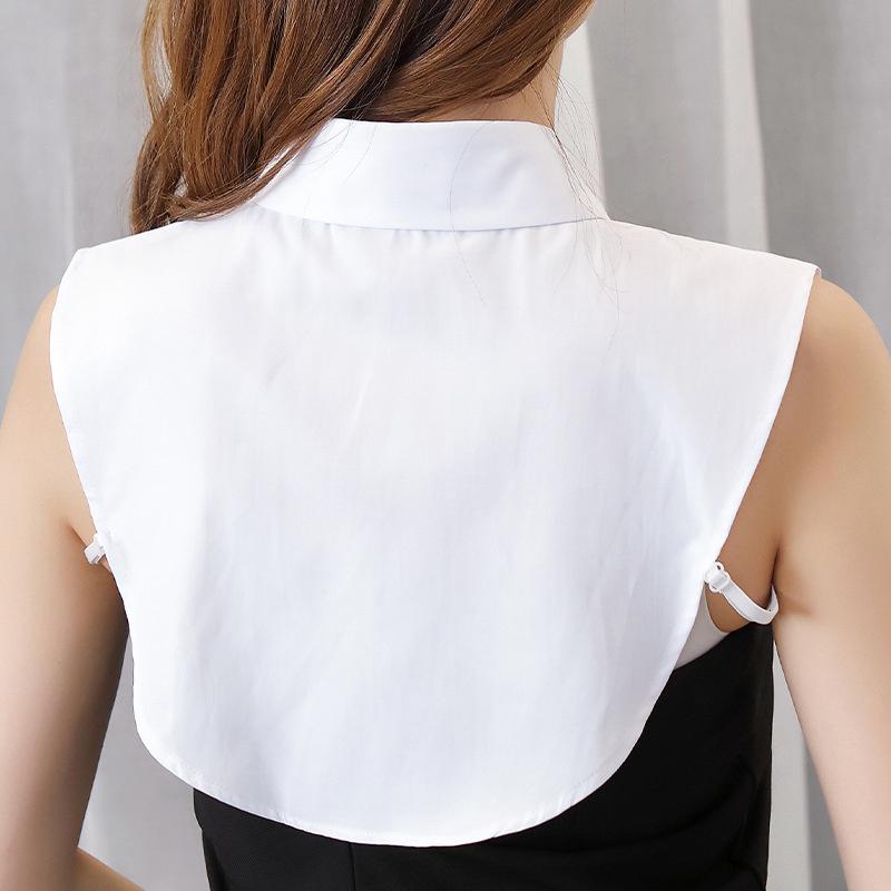 Product Introduction of Cổ Áo Giả Cho Áo Sơ Mi, Cổ Áo Có Thể Tháo Rời, Màu Trơn Cổ Áo Sơ Mi, Thích Hợp Cho Áo Cánh, Dành Cho Nam Và Nữ, Màu Đen Và Trắng, Phụ Kiện Áo Sơ Mi Quần Áo, DropShip 23