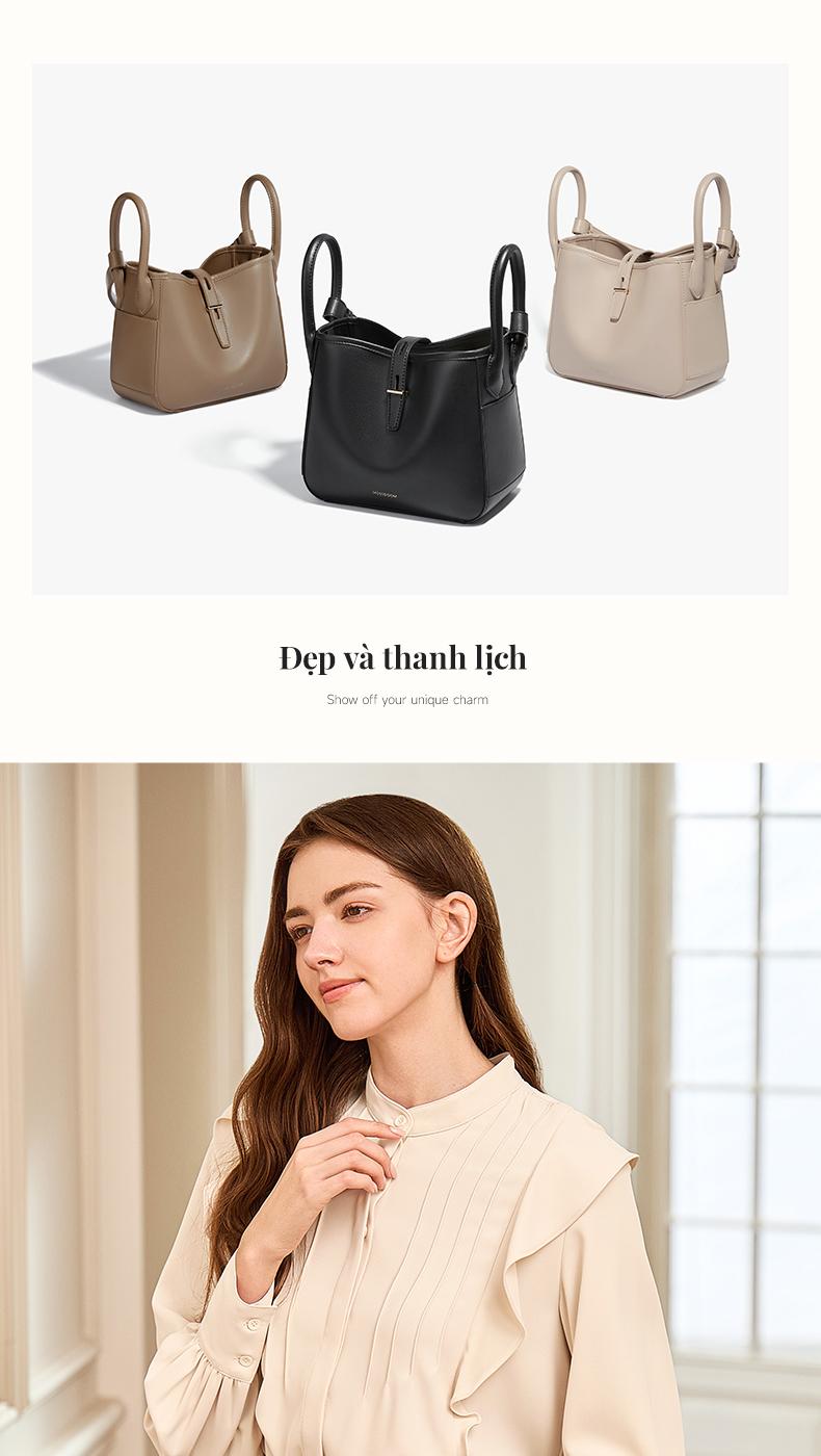 Product Introduction of MOSSDOOM Alora Bag Túi đeo vai đeo chéo thiết kế đa chức năng bằng da PU độc đáo thời trang dành cho nữ 17