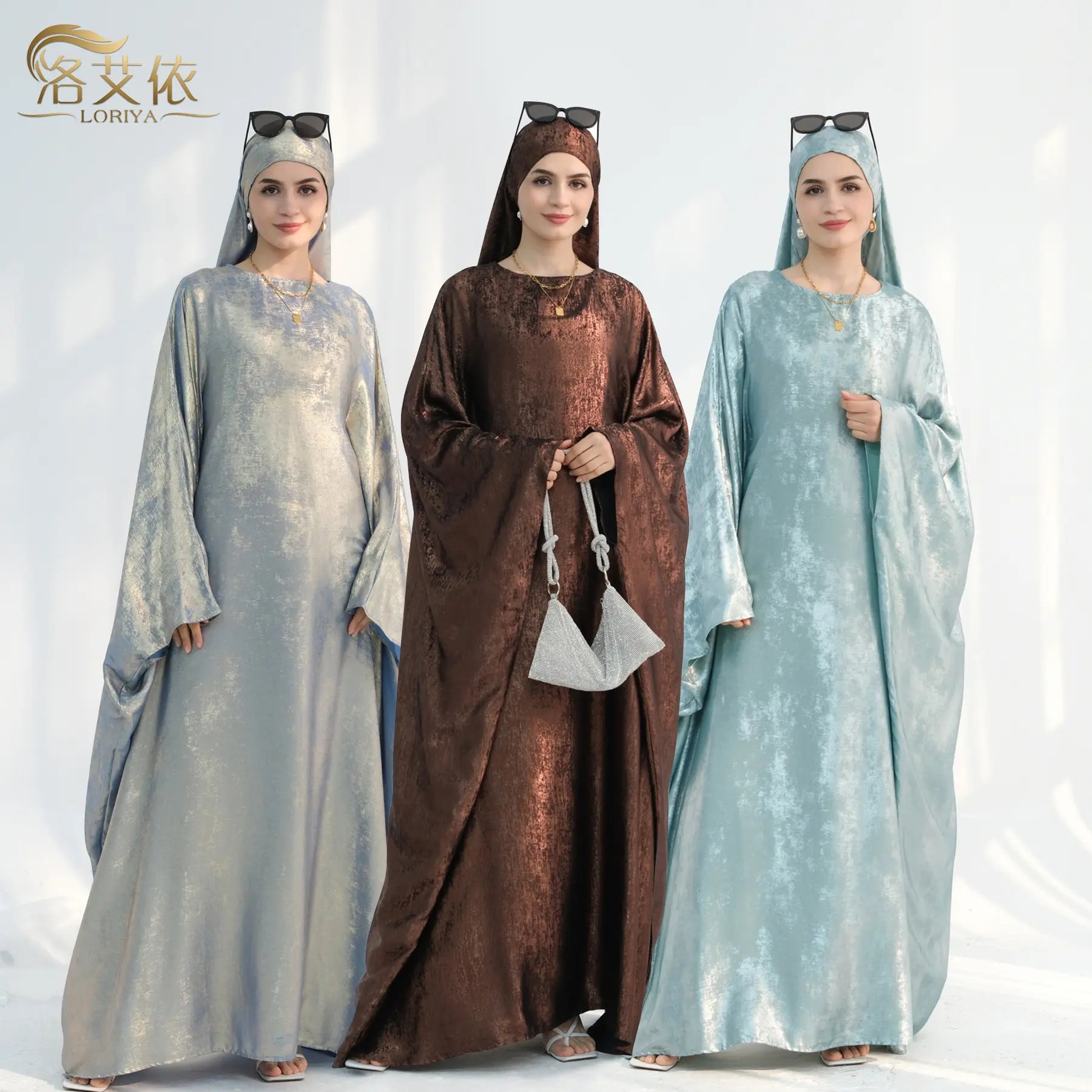 Loriya2025 Fashion Patchwork Dubai Turkish Elegant Dress abaya