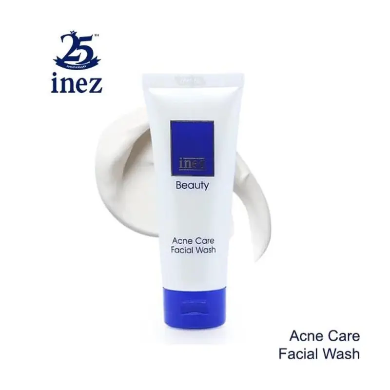 Inez Acne Care Facial Wash Perawatan Kulit Wajah Pencerah Muka Berjerawat 0
