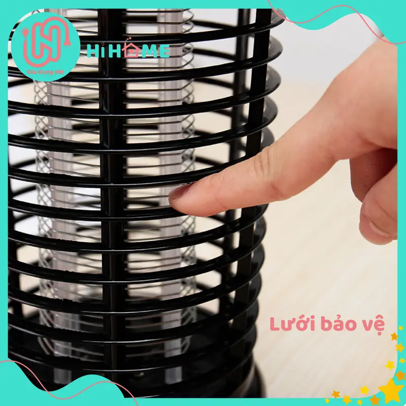 Đèn Bắt, Diệt Muỗi, Côn Trùng Thế Hệ Mới, Bằng Đèn LED Hình Tháp 3D Kiêm Đèn Ngủ, Chống Lóa Mắt – Bảo Hành 3 Tháng 4