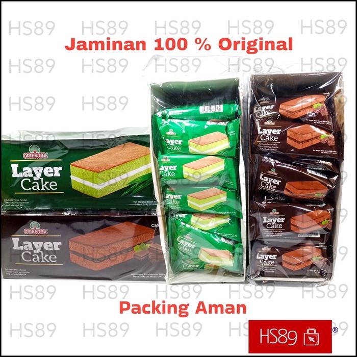 Gambar KUE BOLU MALAYSIA - ORIENTAL LAYER CAKE RASA PANDAN COKLAT MALAYSIA dari HS89 Store Kab. Bengkalis Tokopedia