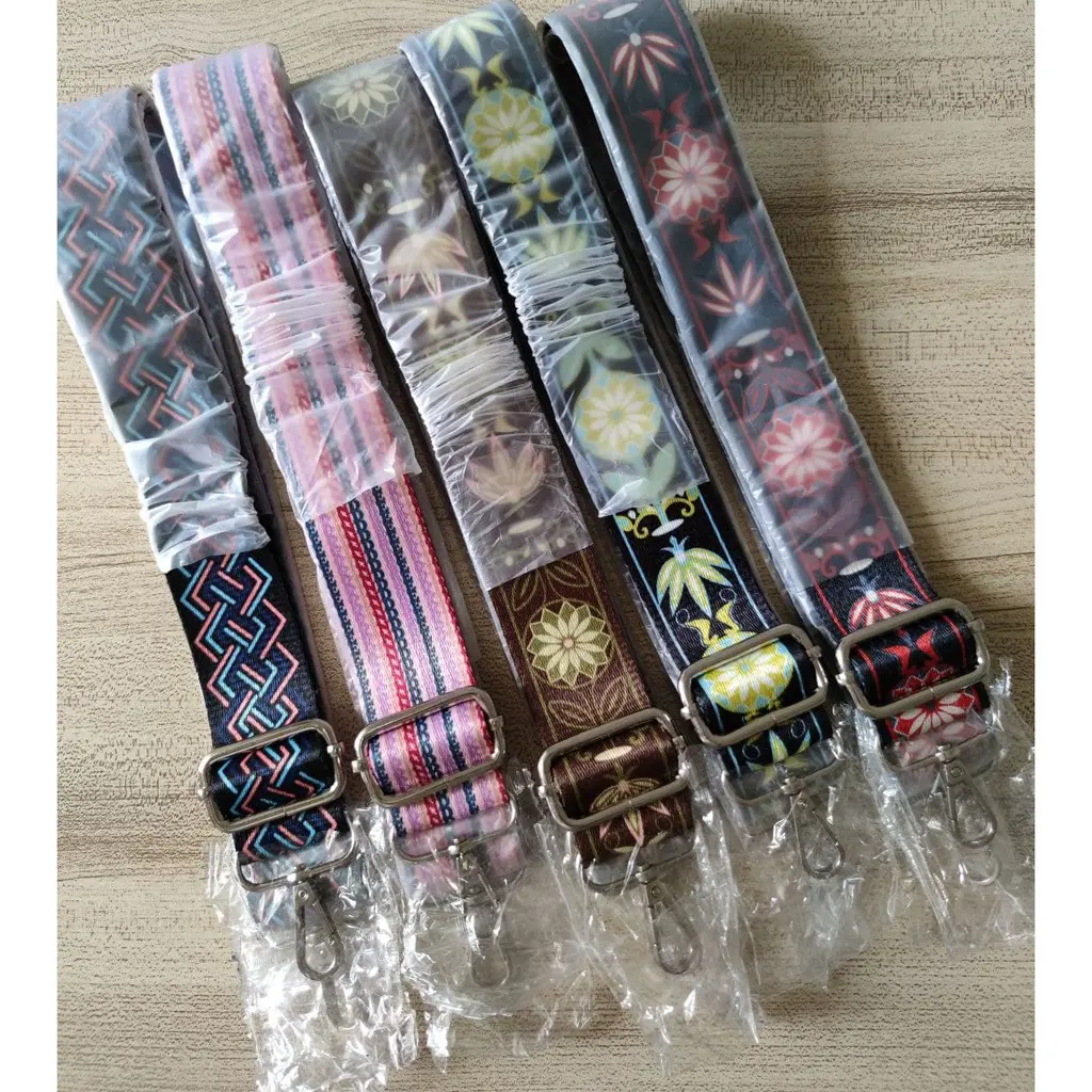 ccc tb LONGSTRAP/TALI TAS SLEMPANG MOTIF WEBING SUBLIM /TERLARIS/JAWA TIMUR/1240 NK ex tasss