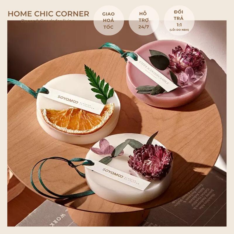 Sáp thơm hoa khô Soyam by Citta, thơm phòng, khử mùi tủ quần áo, lọc không khí | Home Chic Corner