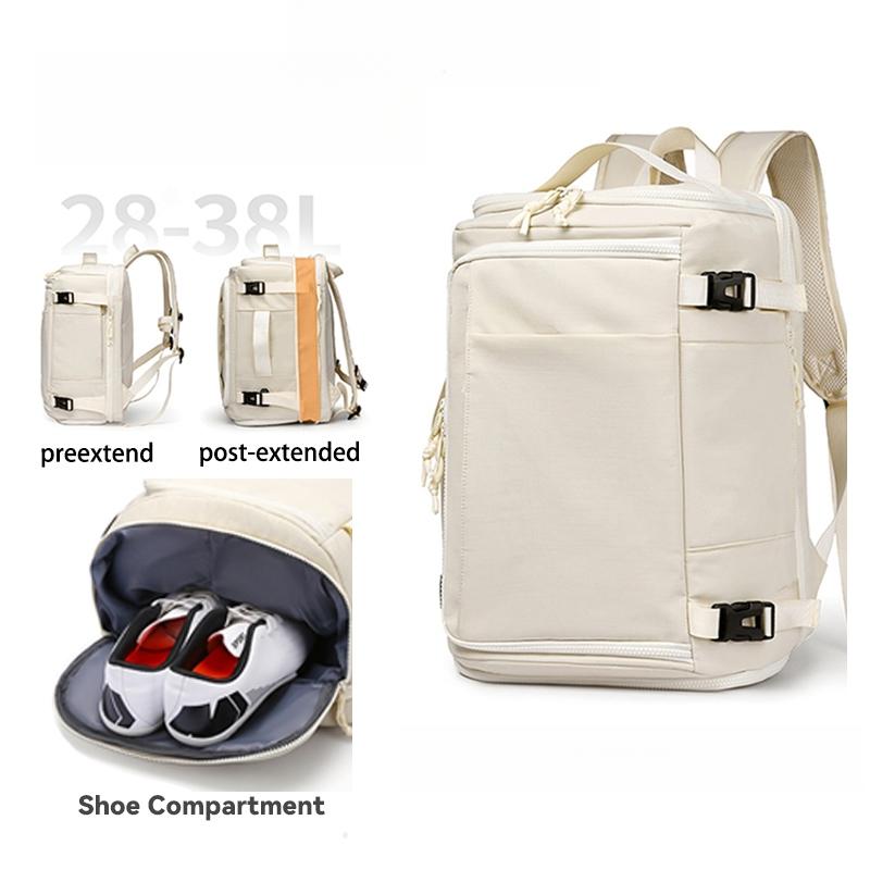 Ba lô du lịch, không thấm nước và có thể mở rộng, dành cho nam giới, Đa Chức Năng, Thích hợp cho máy tính xách tay 16 inch, Túi Hành Lý ngoài trời