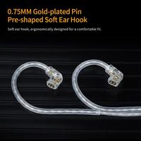 Gambar KZ Type C Oxygen Free Copper Silver Plated Earphone Upgrade Cable - Mic dari Yankee Indonesia Kota Administrasi Jakarta Barat 2 Tokopedia
