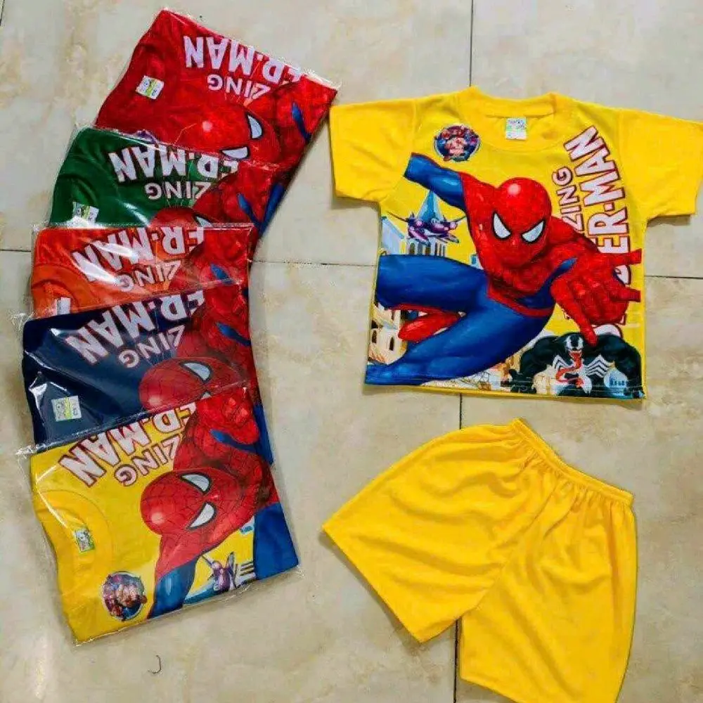 (5_40kg) combo 5bộ 5màu siêu nhân  Cho Bé đồ bộ bé trai set nỉ baby three túi mù đi 5 quần áo đầy hoa full thun len mặc váy yếm thôi cưới hè lông thu bình cap mũ dép khui một 1 giay begai tămlạnh chobé 5bot tamlan hbalo bà sét gấu ver tết bo rái cá cộc đũ