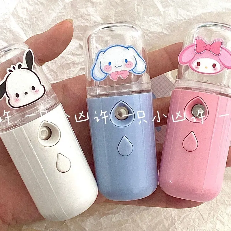 Dụng Cụ Phun Dưỡng Ẩm, Thiết Kế Hoạt Hình Sanrio, Xịt Dưỡng Ẩm Nano, Dụng Cụ Hữu Ích, Cầm Tay Và Cầm Tay, Giảm Nhiệt, Thích Hợp Để Trang Trí Mặt Và Máy Tính Để Bàn, Bán Chạy Năm 2025, 7674 Người Vinh Danh 5