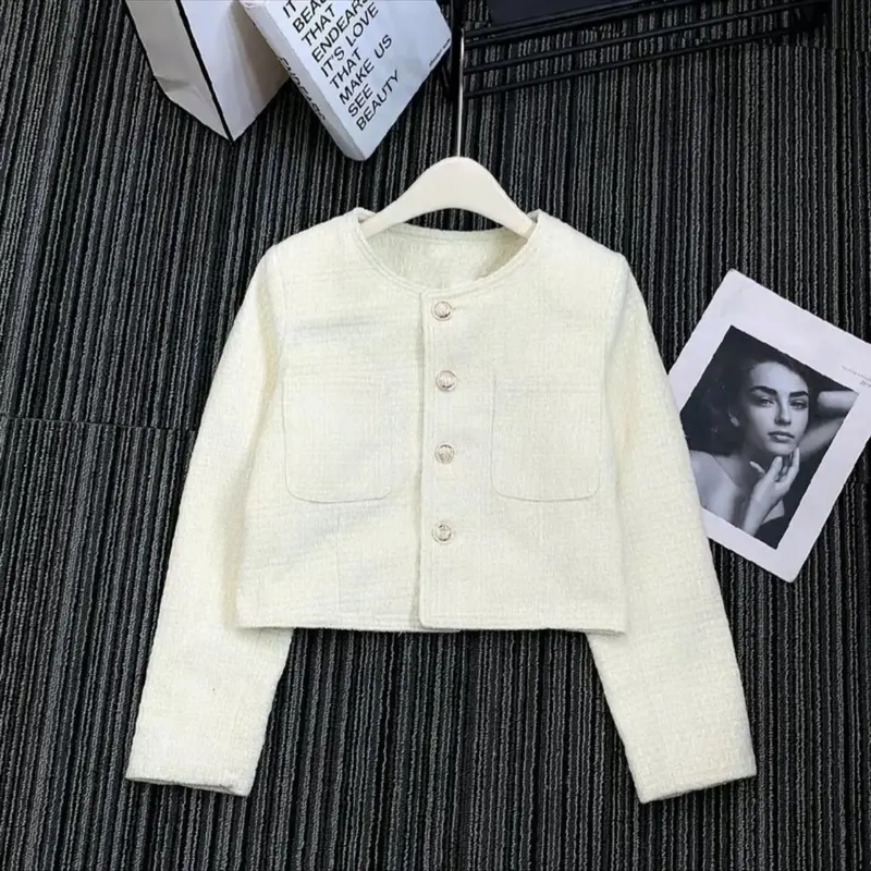 Áo Khoác Nhung, Cổ Tròn, Dành Cho Nữ, Có 4 Màu, Áo Khoác Nữ, Thích Hợp Cho Bữa Tiệc Buổi Tối, Áo Khoác Ngoài, Nữ Top Women Jacket 1