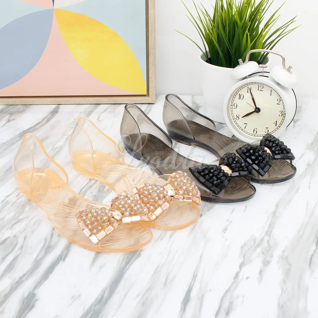 Lyodra  Summer Flat Jelly Shoes LDR202 Real Pict